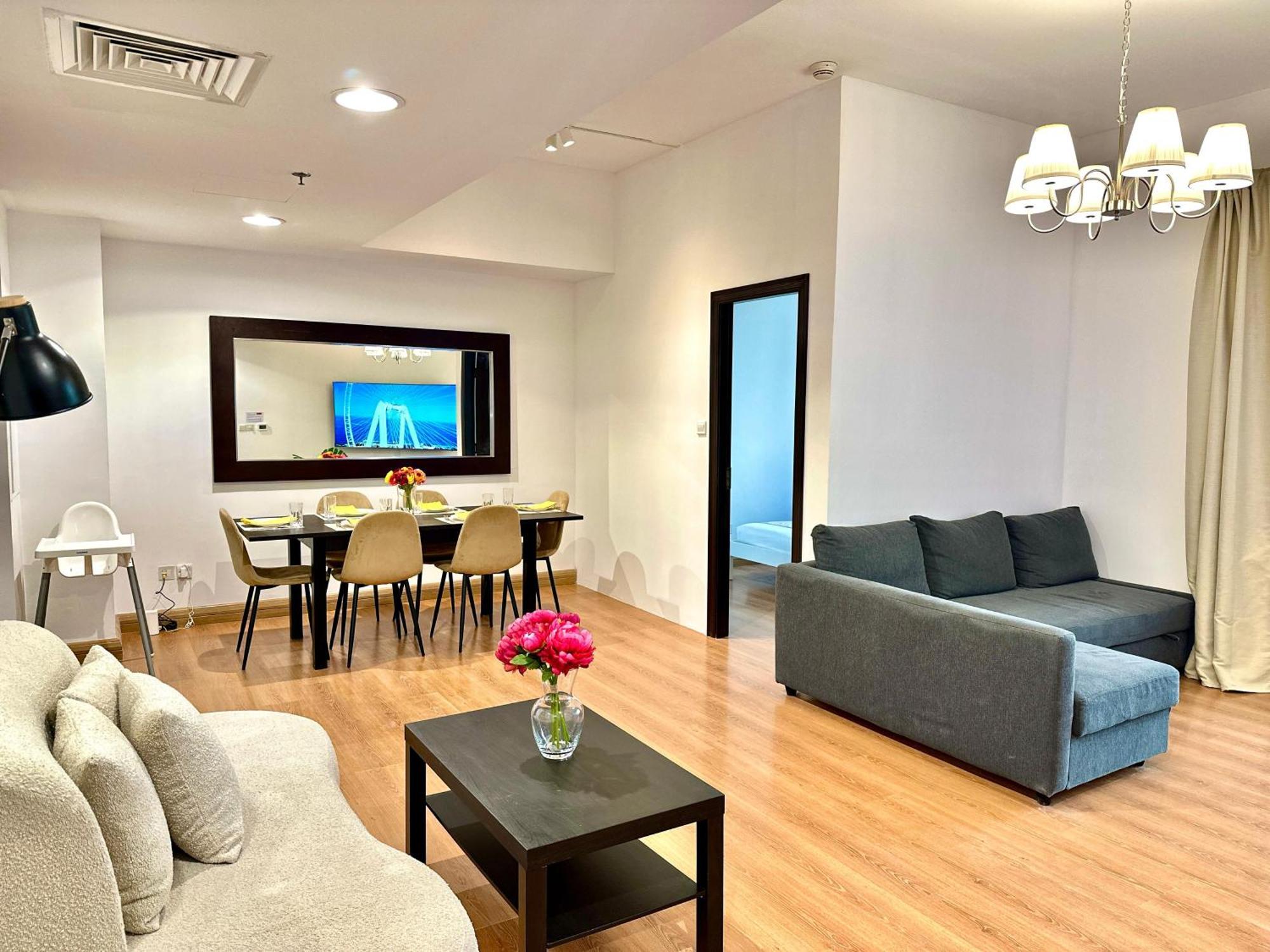 Beautiful 2Br & 4Br Apartments On Jbr Beach, Walking Distance To Bluewaters Island - By Sunkissed Holiday Homes Dubaj Zewnętrze zdjęcie