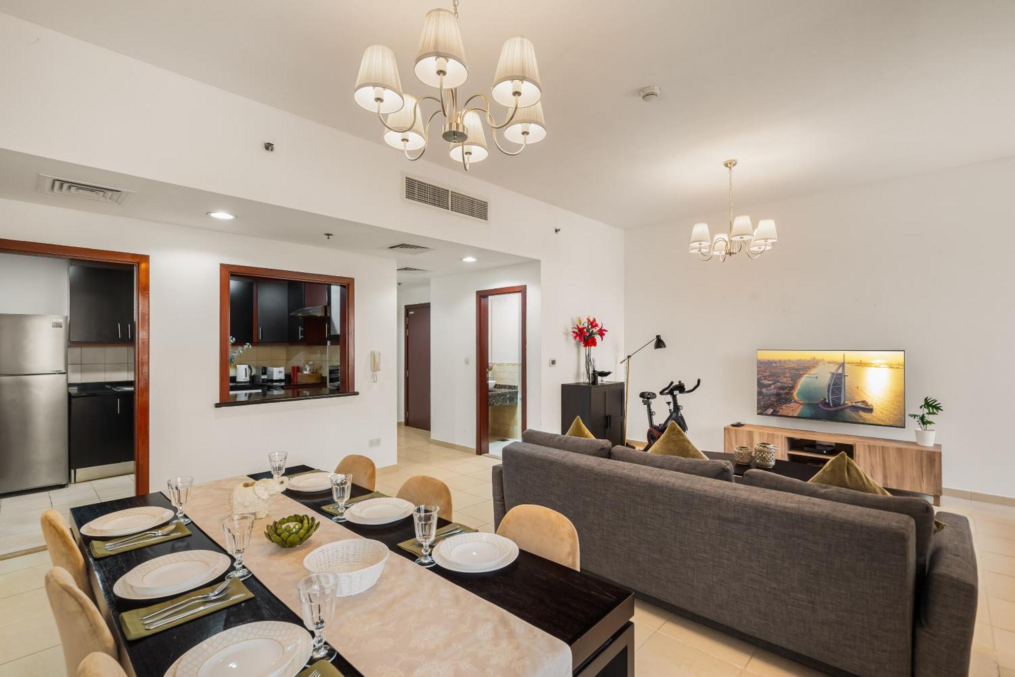 Beautiful 2Br & 4Br Apartments On Jbr Beach, Walking Distance To Bluewaters Island - By Sunkissed Holiday Homes Dubaj Zewnętrze zdjęcie